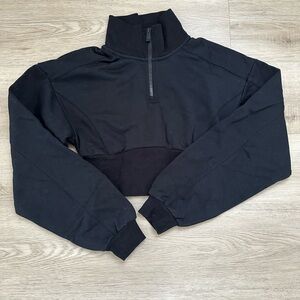Alo Yoga Vixen Fleece 1/4 Zip - Black S